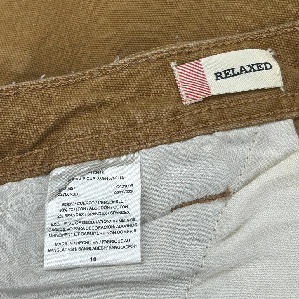 Dickies Carpenter Trousers - 36W 31L Brown Cotton - Image 6