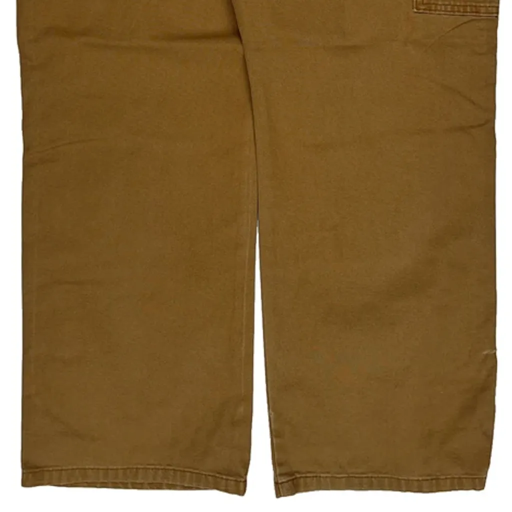 Dickies Carpenter Trousers - 36W 28L Brown Cotton - Image 6