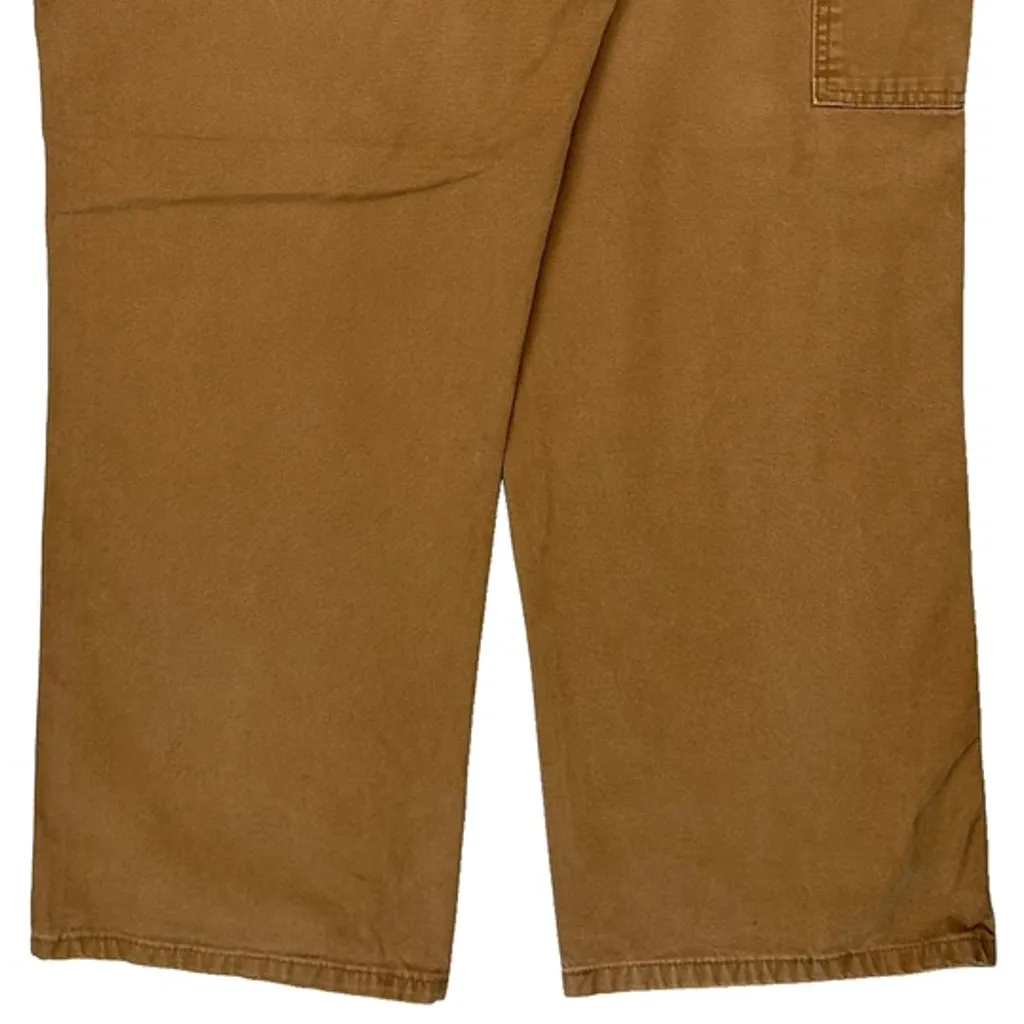 Dickies Carpenter Trousers - 36W 28L Brown Cotton - Image 8