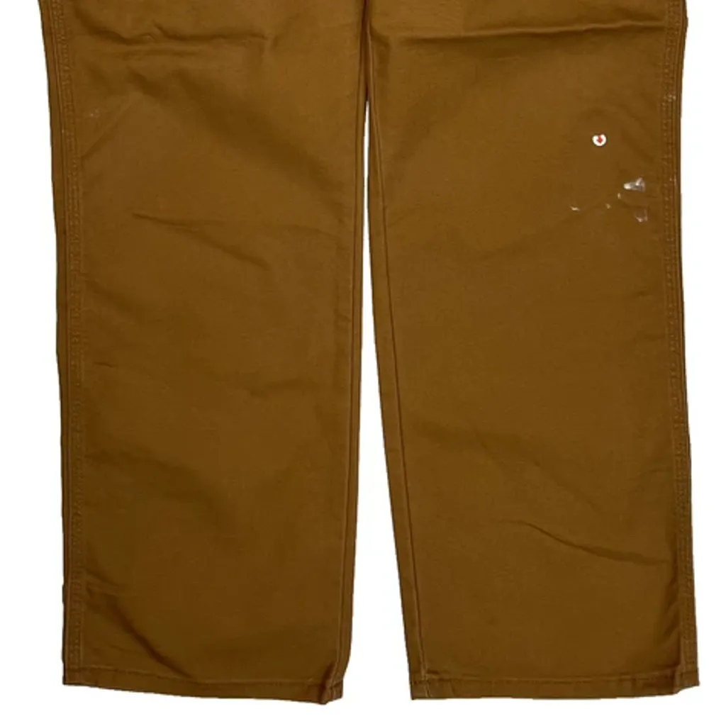 Dickies Carpenter Trousers - 38W 32L Brown Cotton Blend - Image 11