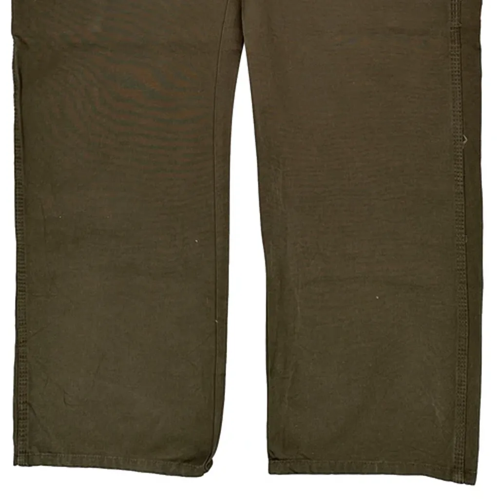 Dickies Carpenter Trousers - 38W 29L Brown Cotton - Image 11