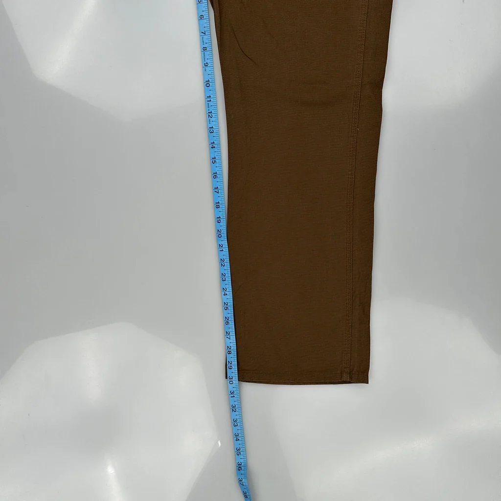 Dickies Carpenter Trousers - 38W 30L Brown Cotton - Image 4