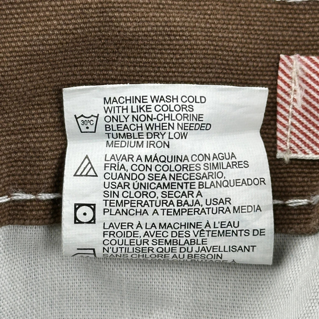 Dickies Carpenter Trousers - 38W 30L Brown Cotton - Image 7