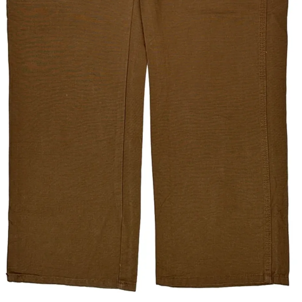 Dickies Carpenter Trousers - 38W 30L Brown Cotton - Image 9