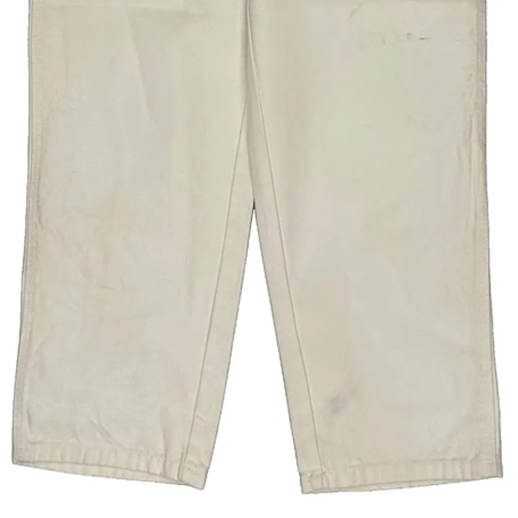 Dickies Carpenter Trousers - 30W 29L Cream Cotton - Image 8