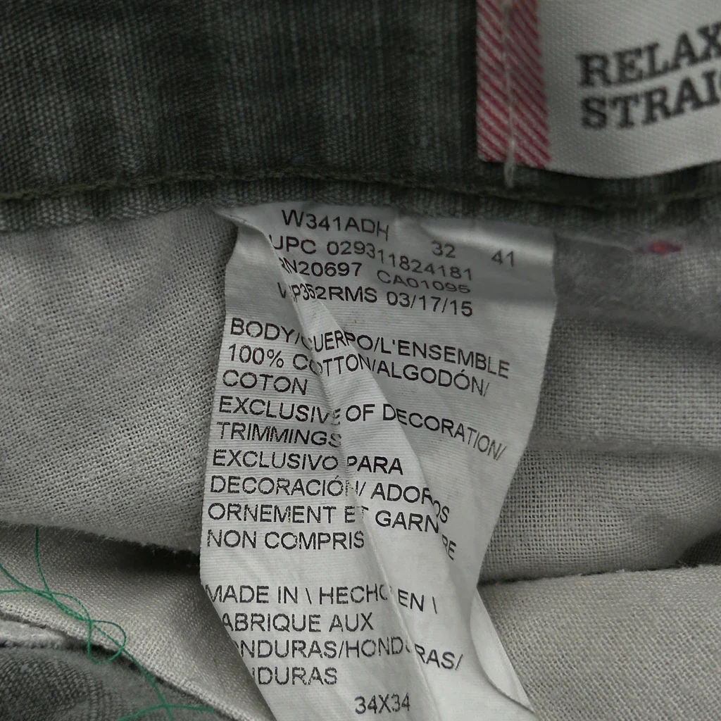Dickies Carpenter Trousers - 34W 34L Green Cotton - Image 6