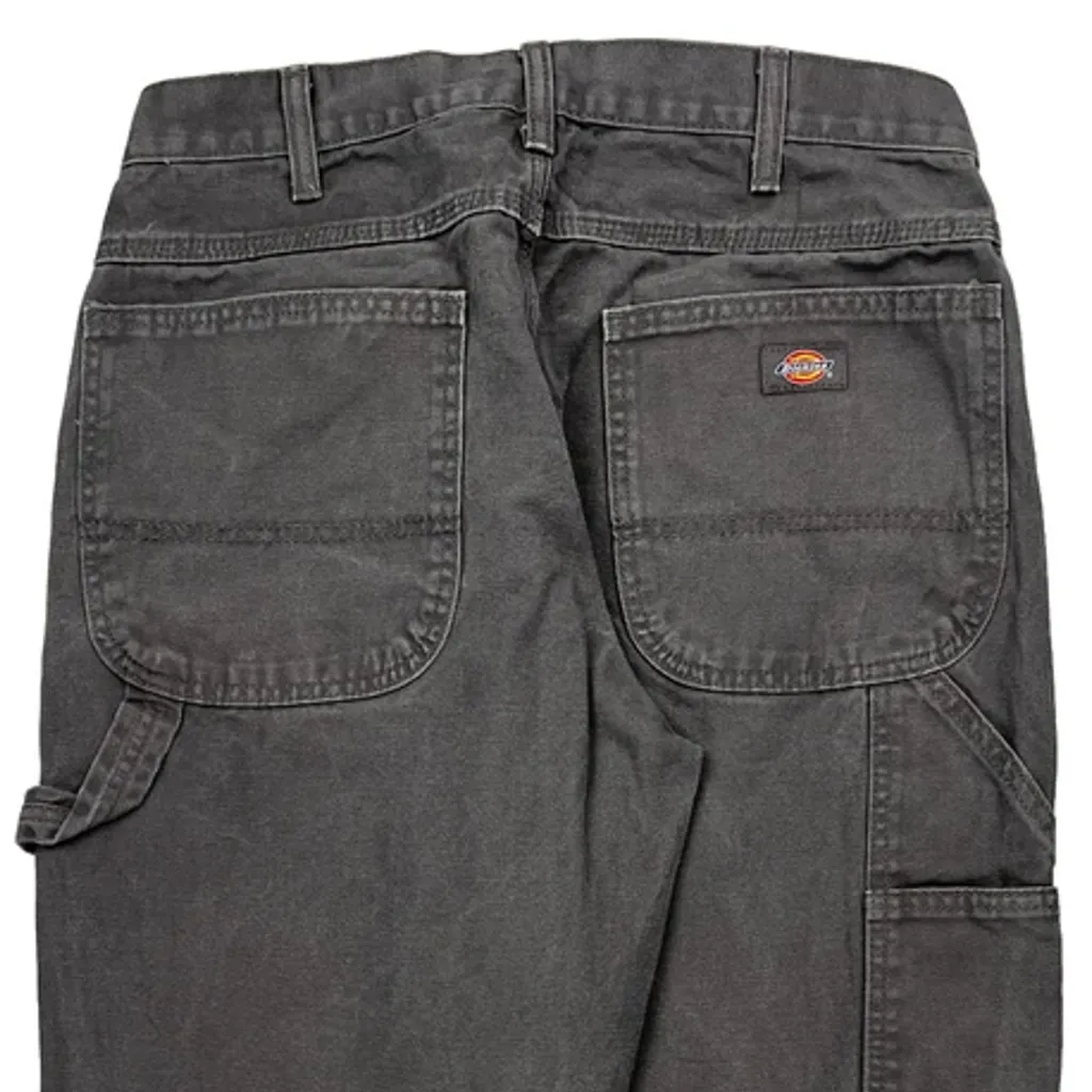 Dickies Carpenter Trousers - 31W 30L Grey Cotton - Image 7
