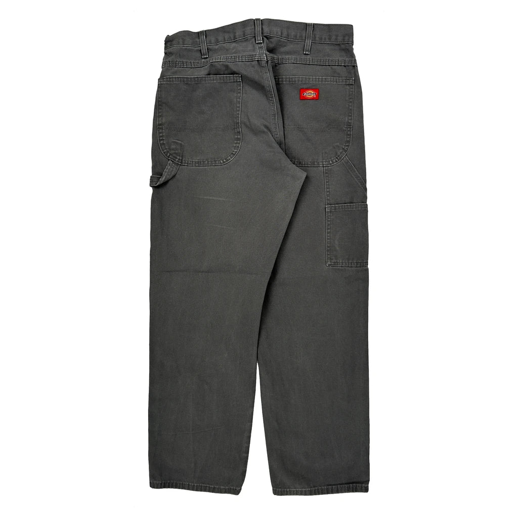 Dickies Carpenter Trousers - 31W 30L Grey Cotton