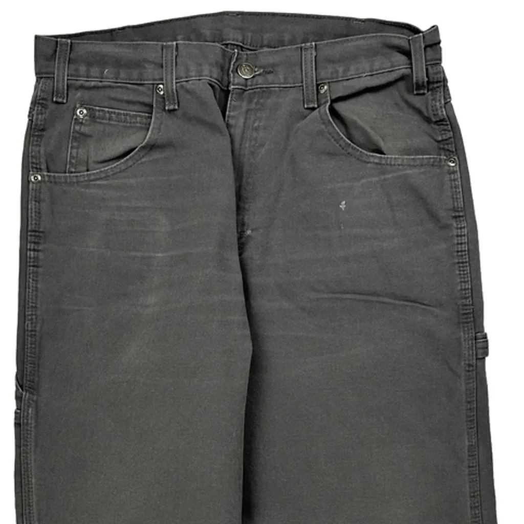 Dickies Carpenter Trousers - 31W 30L Grey Cotton - Image 8