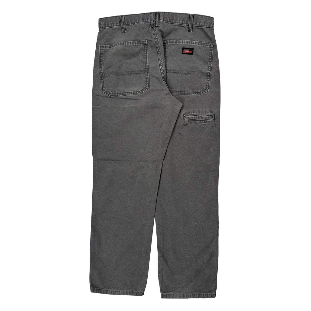 Dickies Carpenter Trousers - 32W 30L Grey Cotton