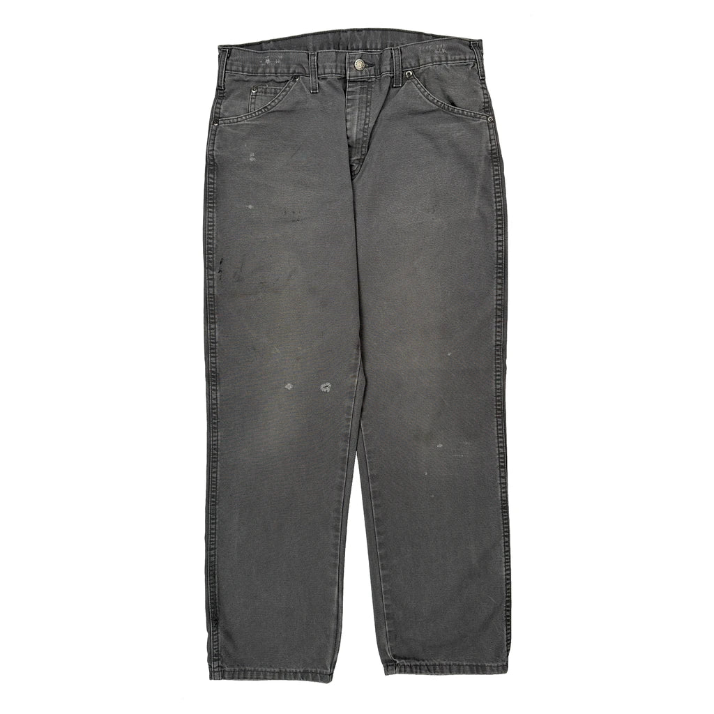 Dickies Carpenter Trousers - 32W 30L Grey Cotton - Image 2
