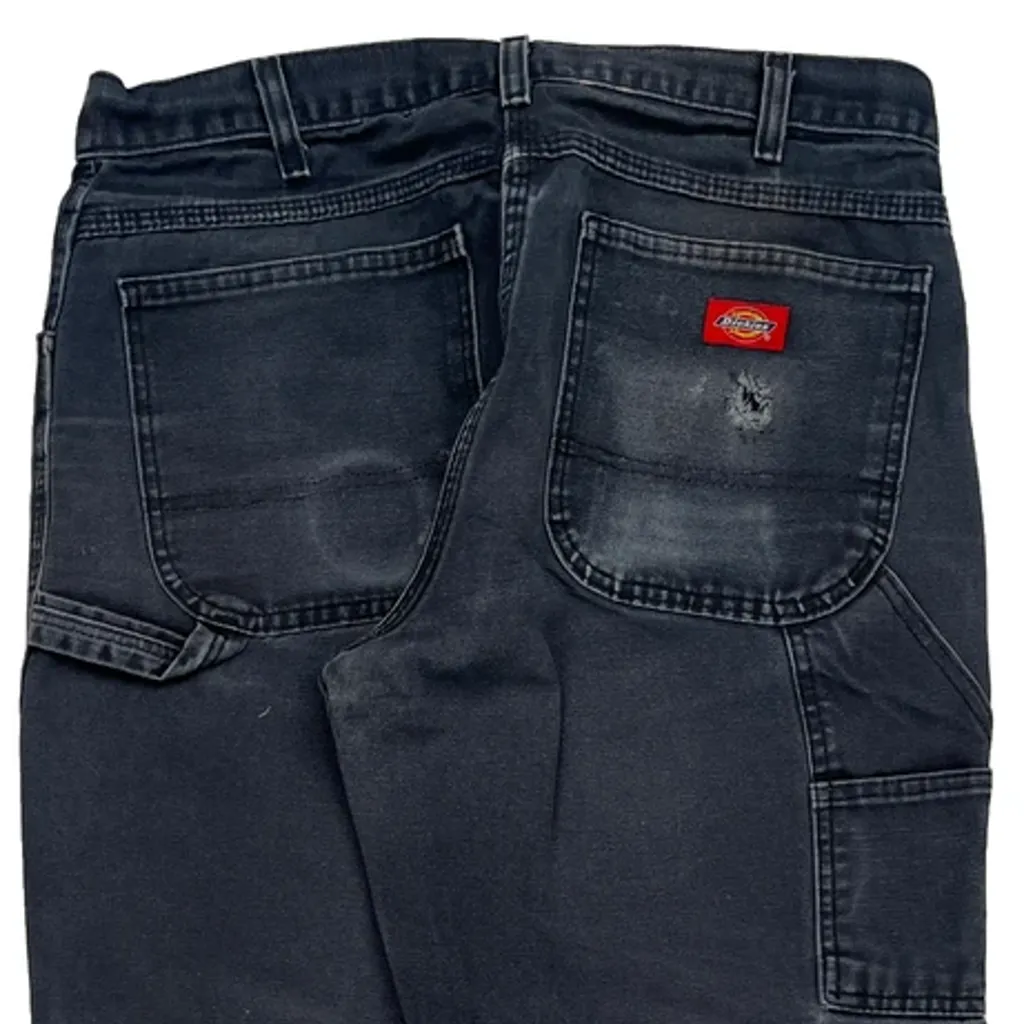 Dickies Carpenter Trousers - 32W 29L Grey Cotton - Image 7