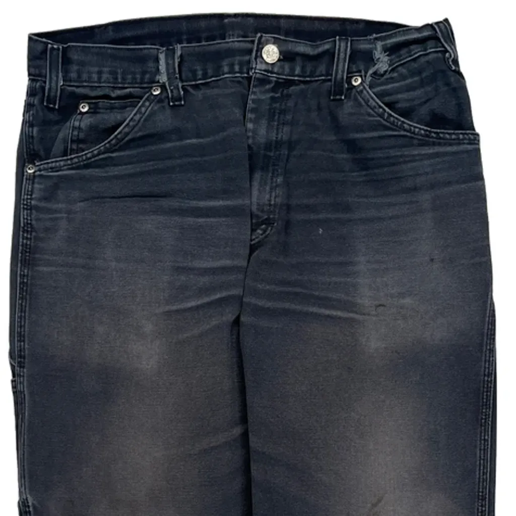 Dickies Carpenter Trousers - 32W 29L Grey Cotton - Image 8