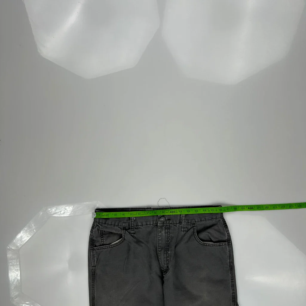 Dickies Carpenter Trousers - 32W 29L Grey Cotton - Image 3