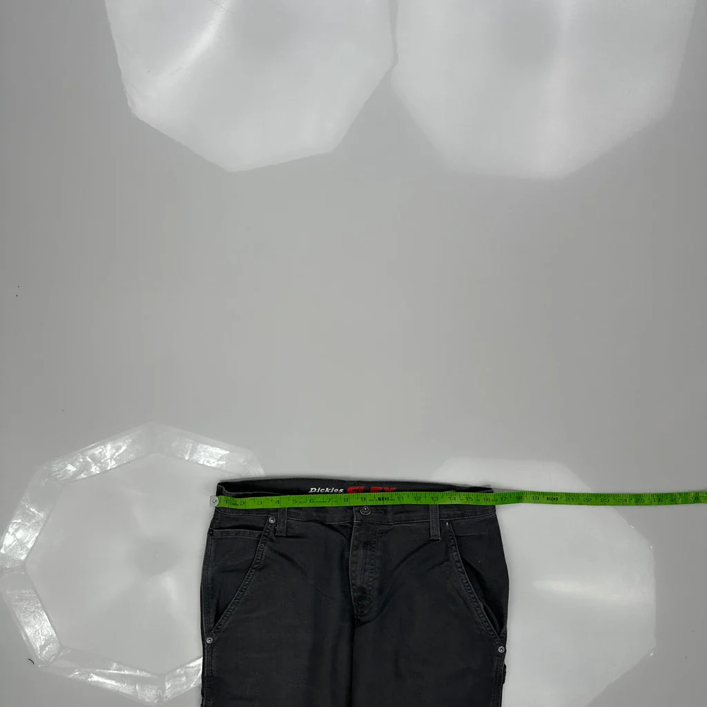 Dickies Carpenter Trousers - 32W 29L Grey Cotton - Image 3