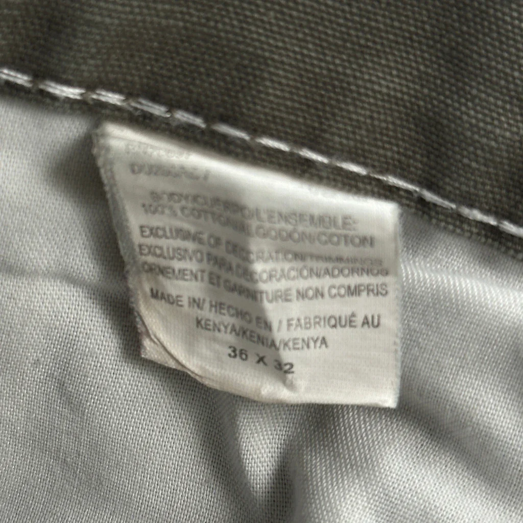 Dickies Carpenter Trousers - 36W 31L Grey Cotton - Image 6