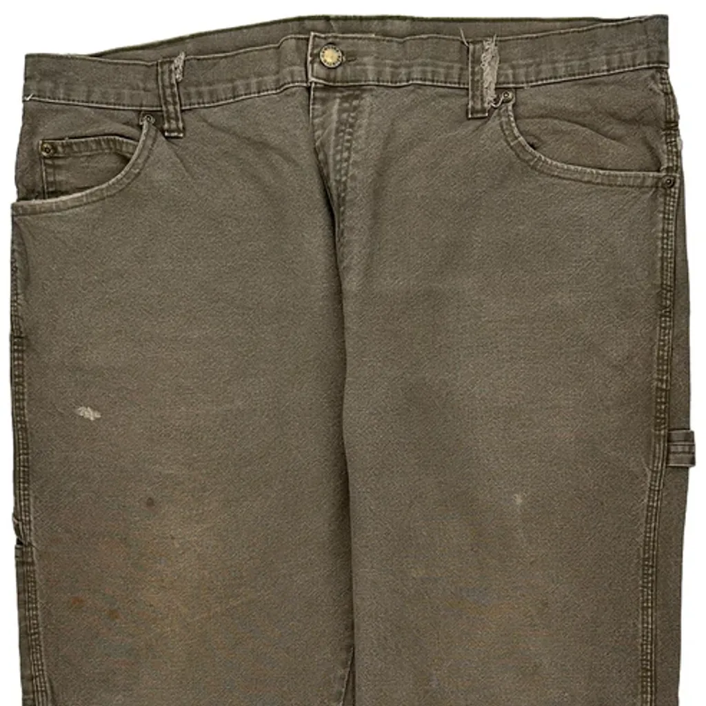 Dickies Carpenter Trousers - 38W 29L Grey Cotton - Image 10