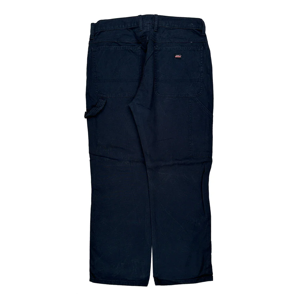 Dickies Carpenter Trousers - 34W 30L Navy Cotton