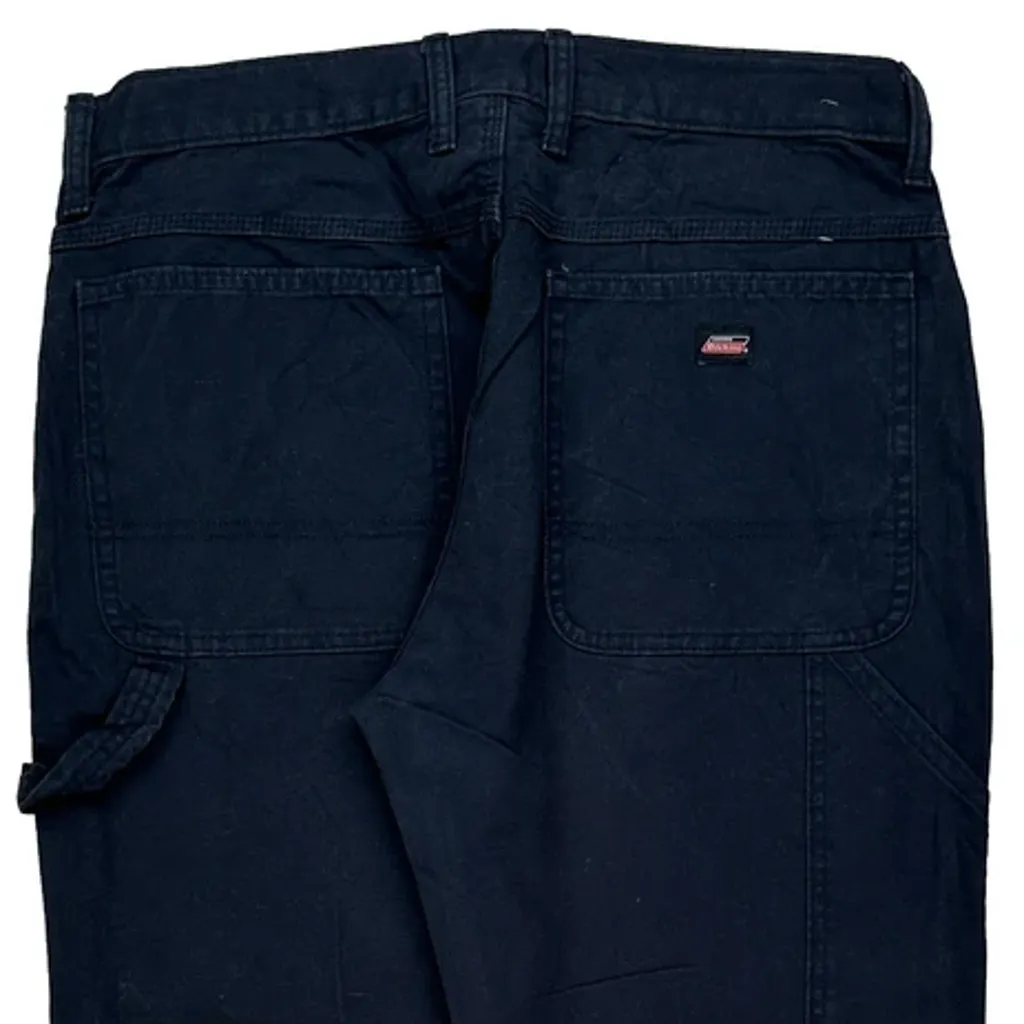 Dickies Carpenter Trousers - 34W 30L Navy Cotton - Image 7
