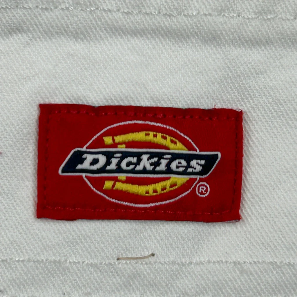 Dickies Carpenter Trousers - 28W 30L White Cotton - Image 6