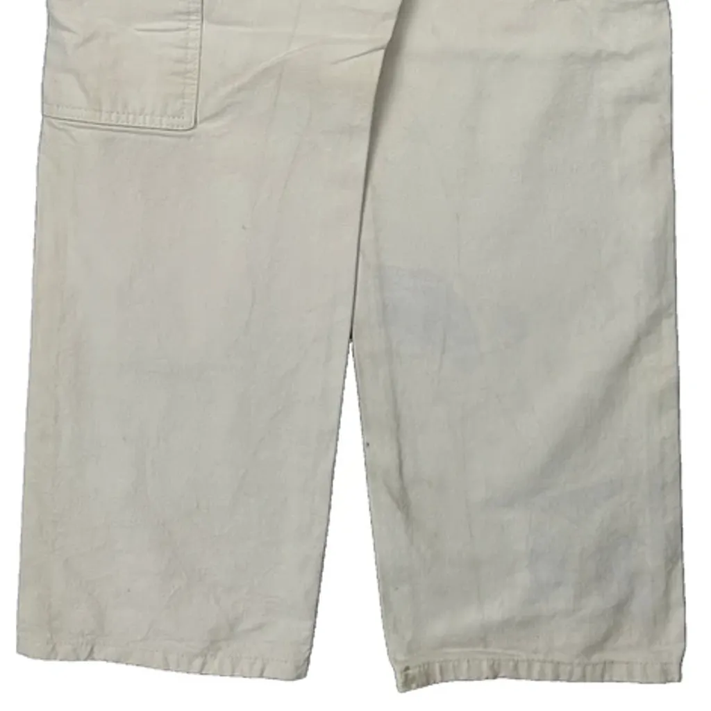 Dickies Carpenter Trousers - 29W 28L White Cotton - Image 7