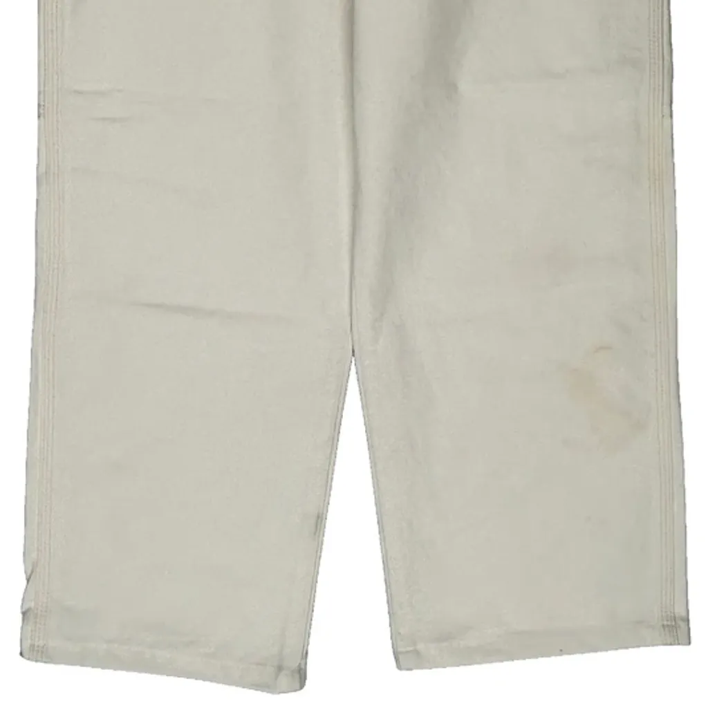 Dickies Carpenter Trousers - 32W 25L White Cotton - Image 9