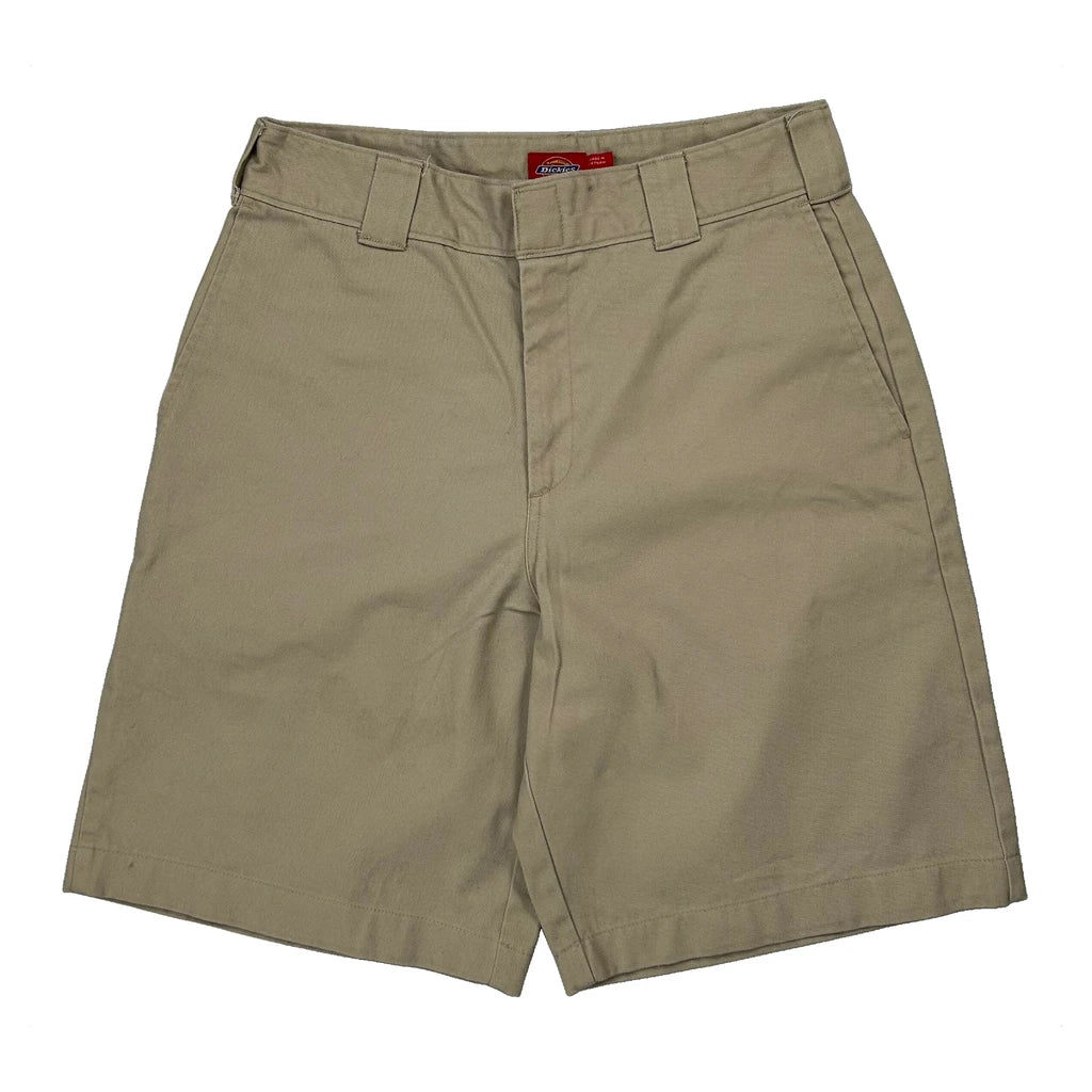Dickies Baggy Chino Shorts - 30W 9L Beige Cotton - Image 2