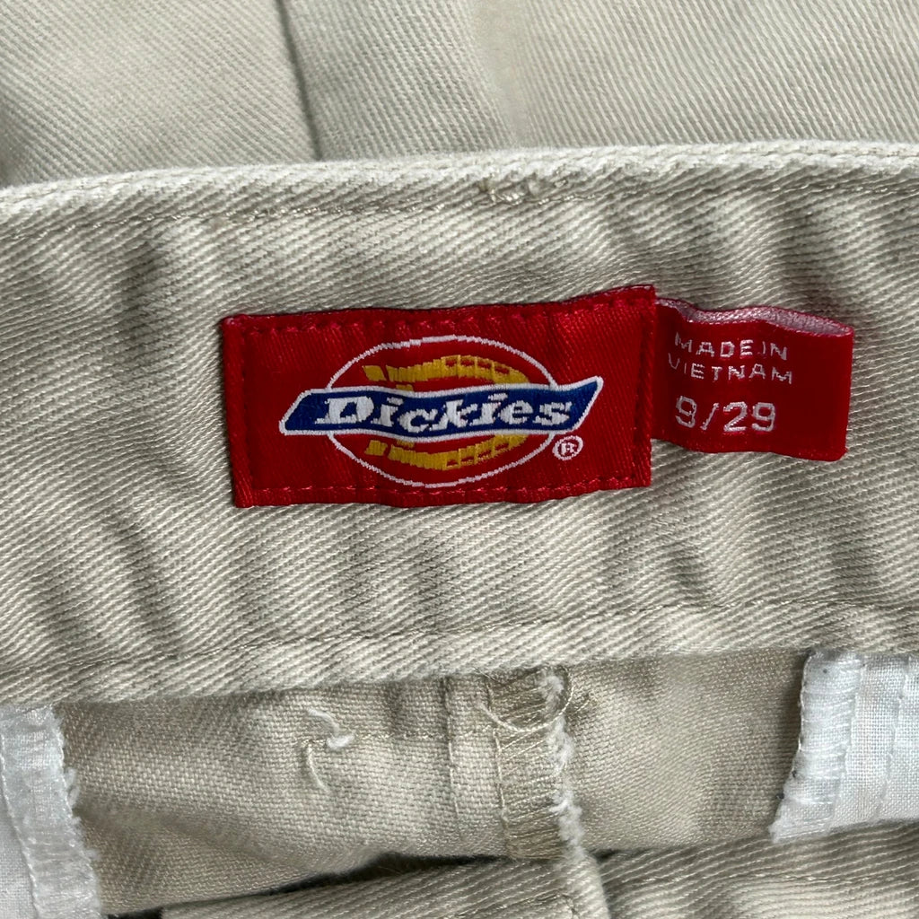 Dickies Baggy Chino Shorts - 30W 9L Beige Cotton - Image 6
