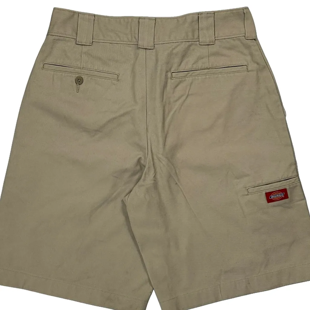 Dickies Baggy Chino Shorts - 30W 9L Beige Cotton - Image 7