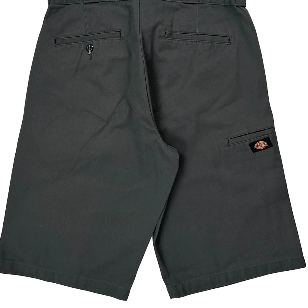 Dickies Baggy Chino Shorts - 30W 12L Grey Polyester Blend - Image 8