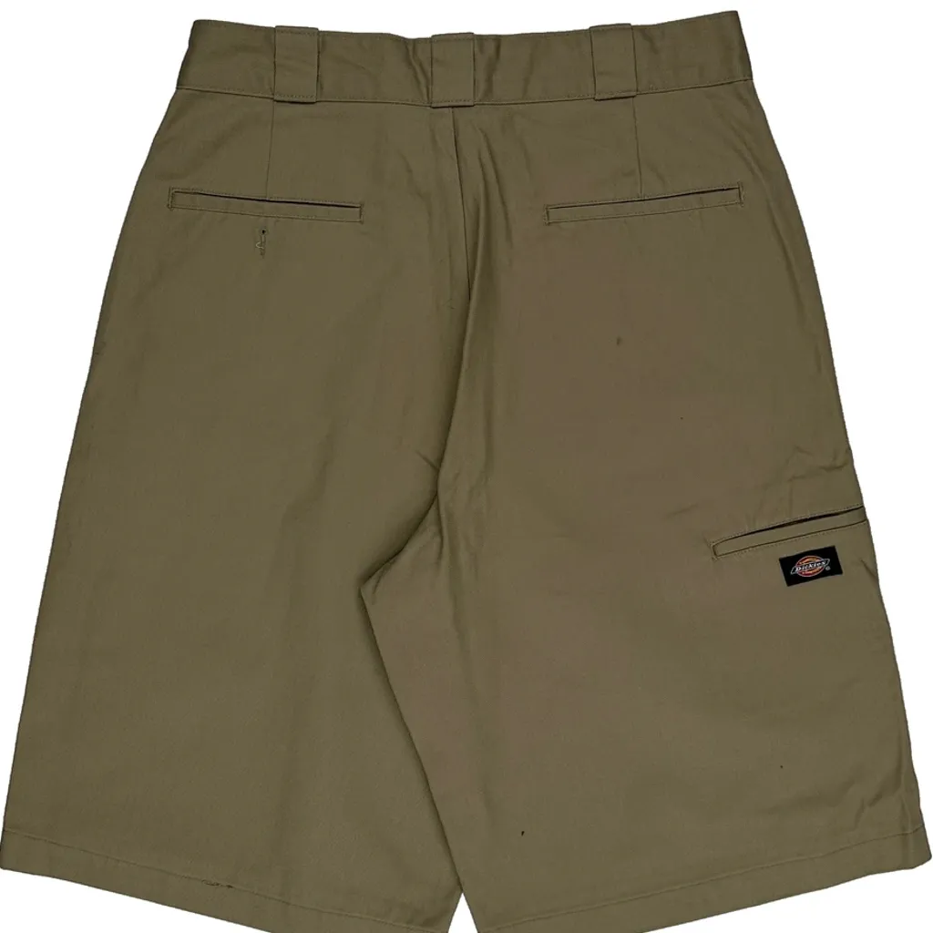 Dickies Baggy Chino Shorts - 31W 10L Khaki Cotton - Image 6