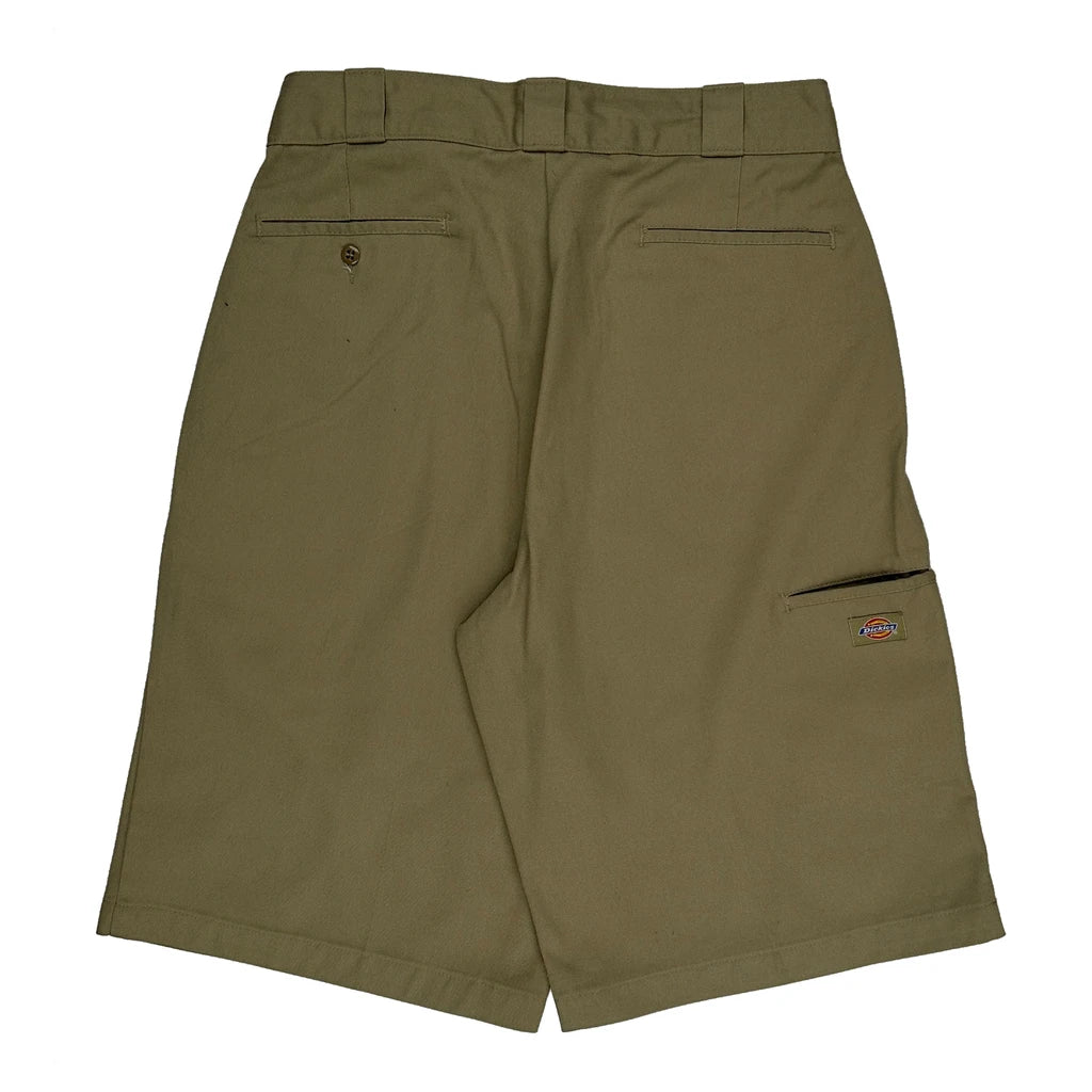 Dickies Baggy Chino Shorts - 32W 11L Khaki Cotton