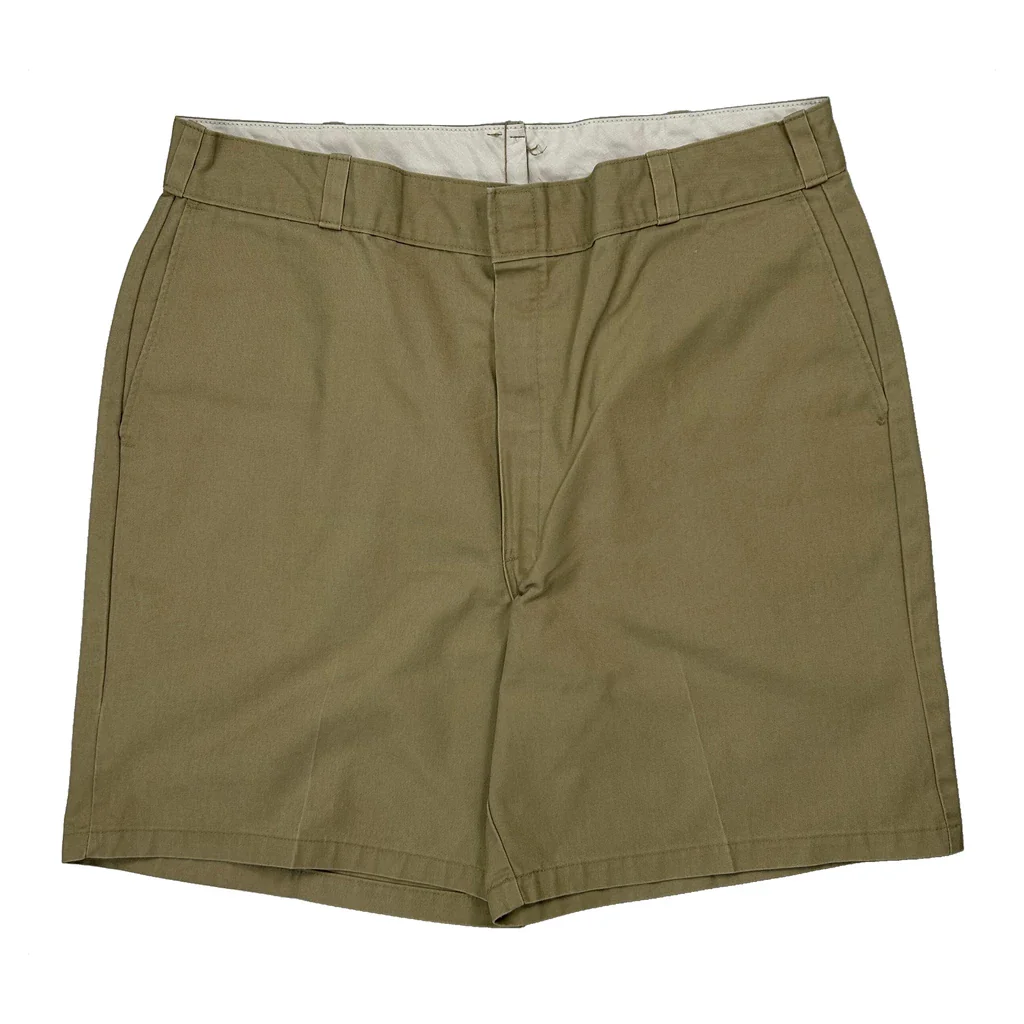 Dickies Chino Shorts - 35W 8L Khaki Cotton - Image 2