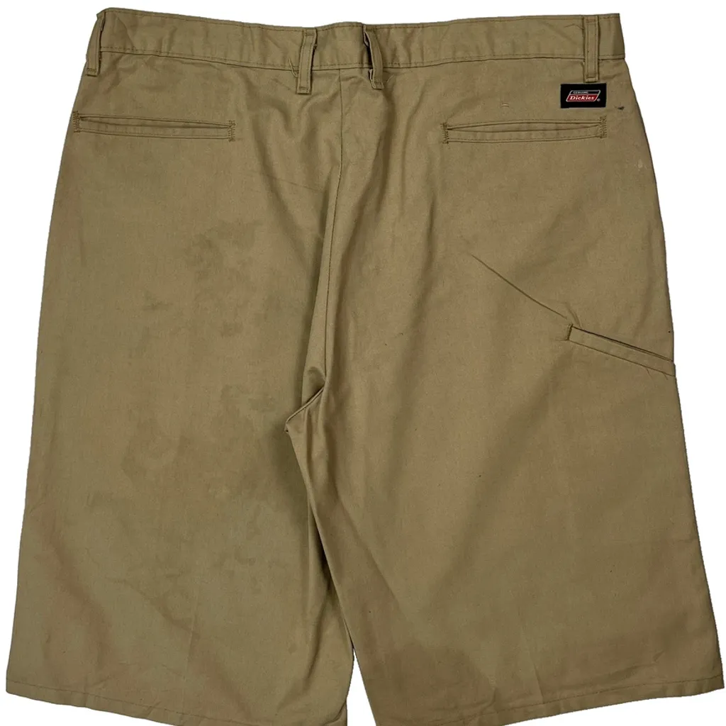Dickies Chino Shorts - 36W 13L Khaki Cotton - Image 7