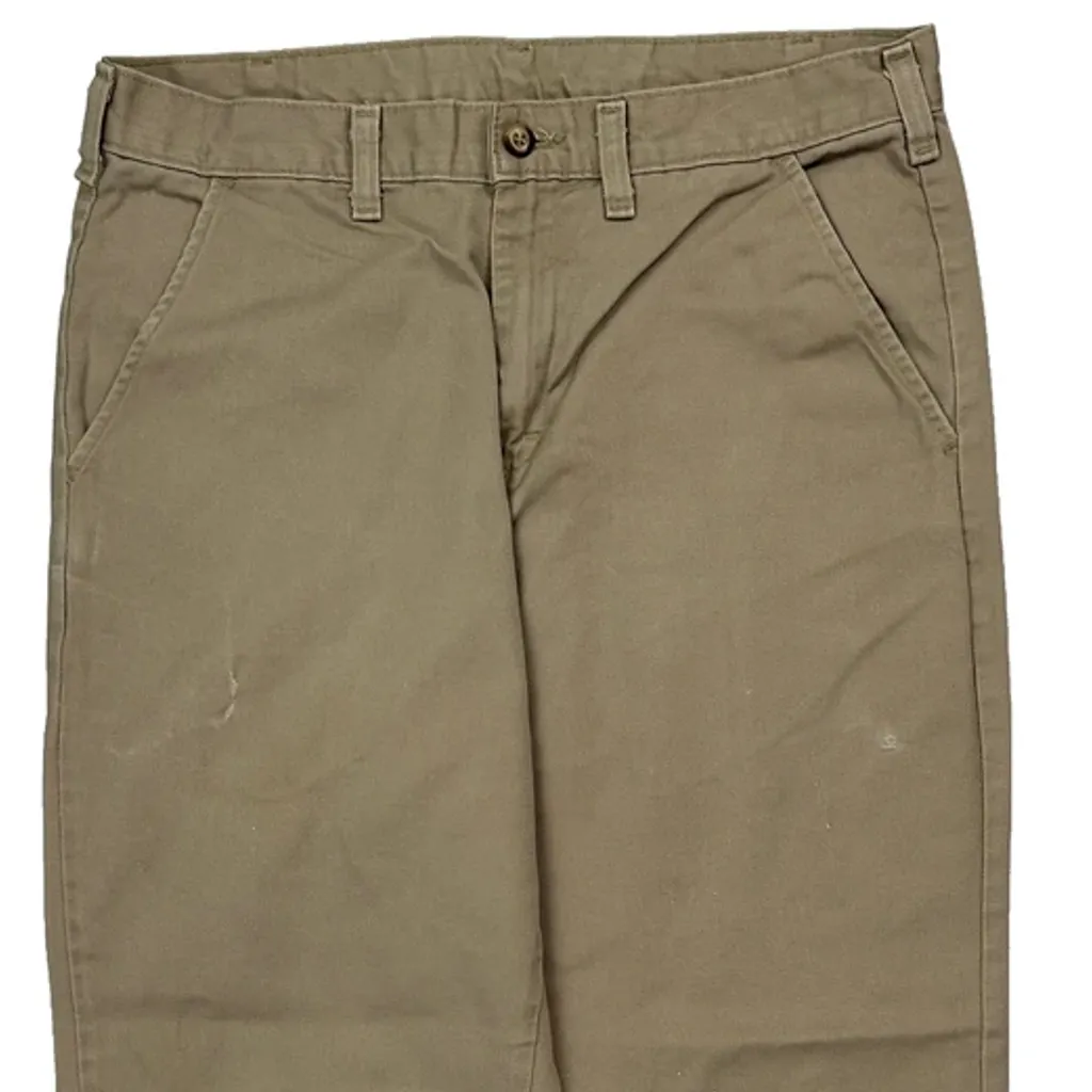 Dickies Chinos - 32W 29L Khaki Cotton - Image 9
