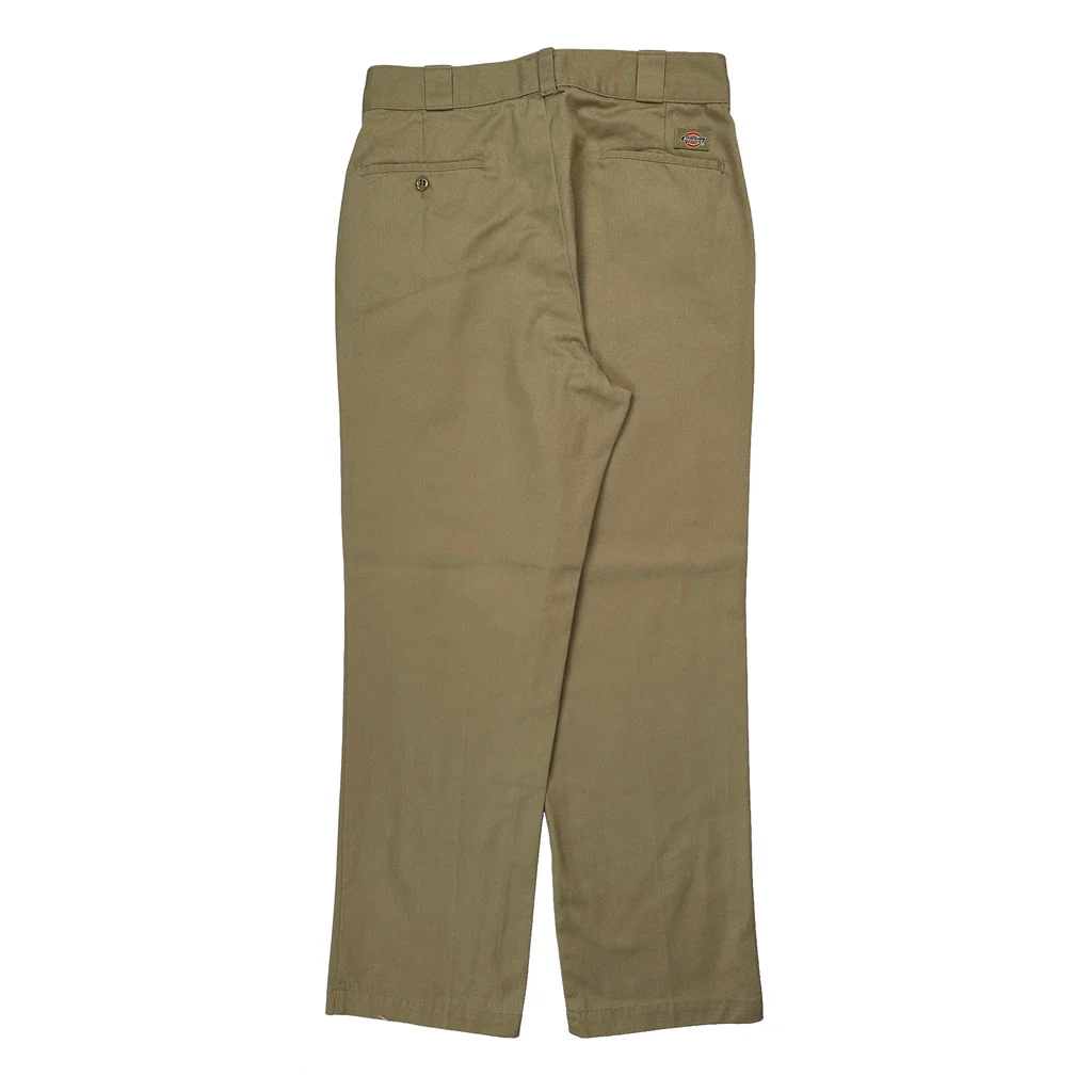 Dickies Chinos - 32W 32L Khaki Cotton Blend