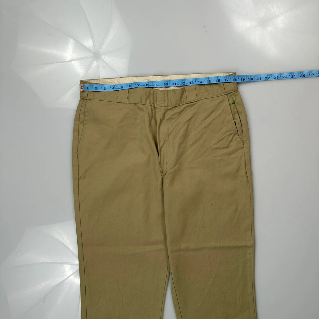 Dickies Chinos - 36W 27L Khaki Cotton - Image 3