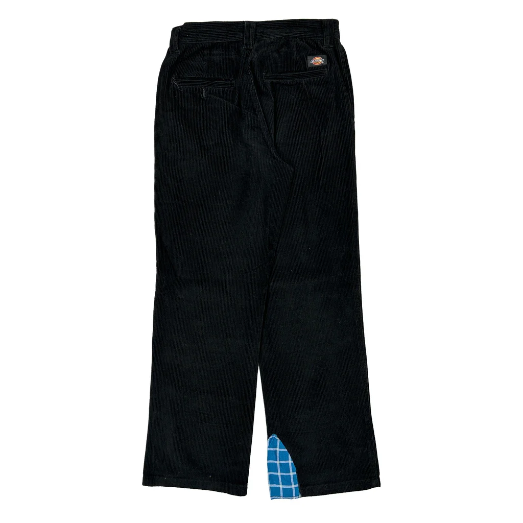 Dickies Cord Trousers - 28″ Waist Black Corduroy