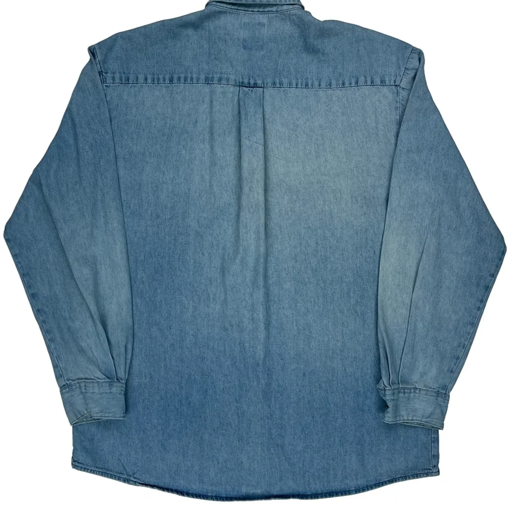 Dickies Denim Shirt - Large Blue Cotton - Image 8