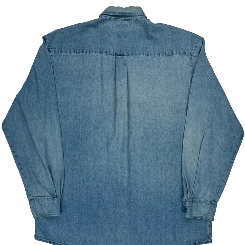 Dickies Denim Shirt - Large Blue Cotton - Image 9