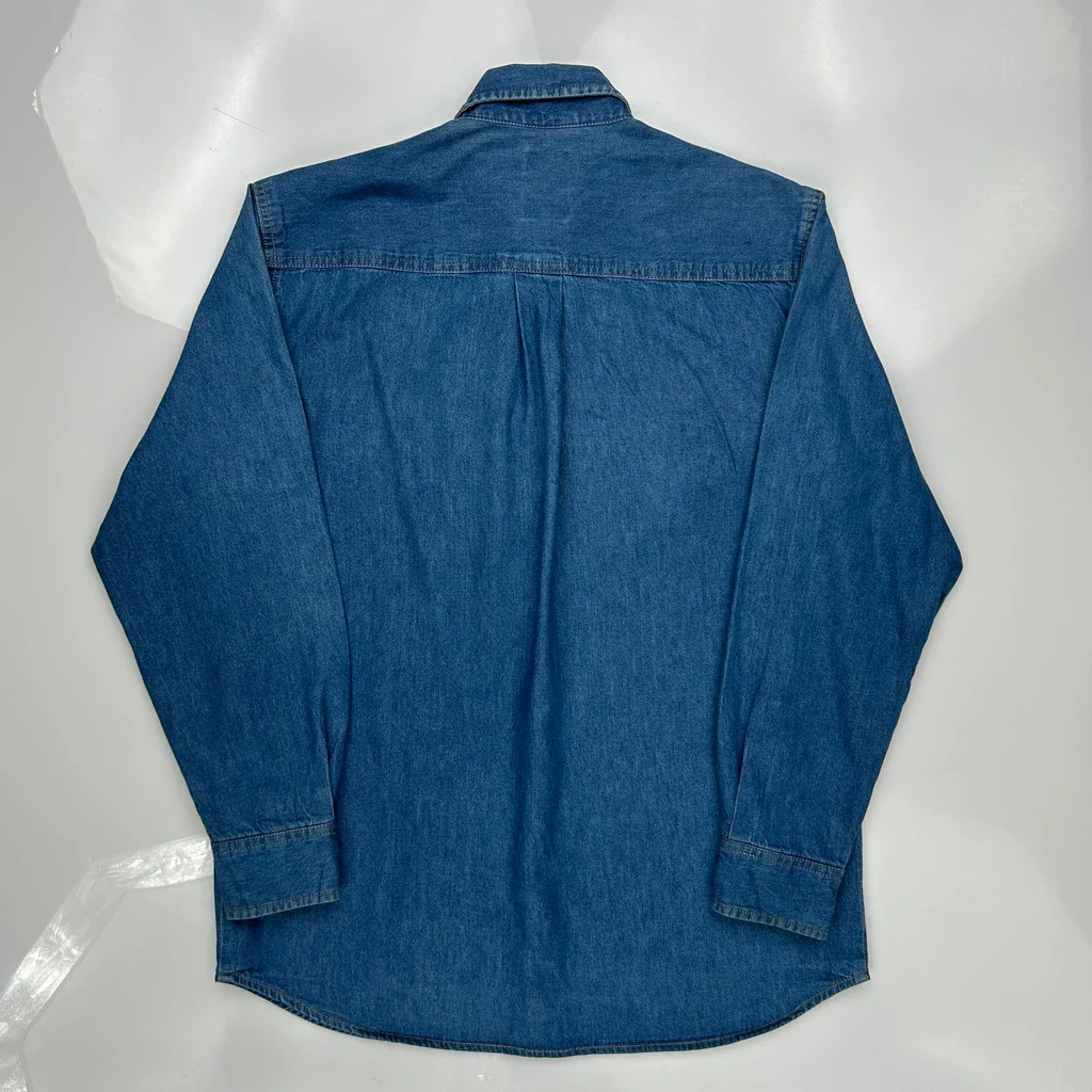 Dickies Denim Shirt - Medium Blue Cotton - Image 4