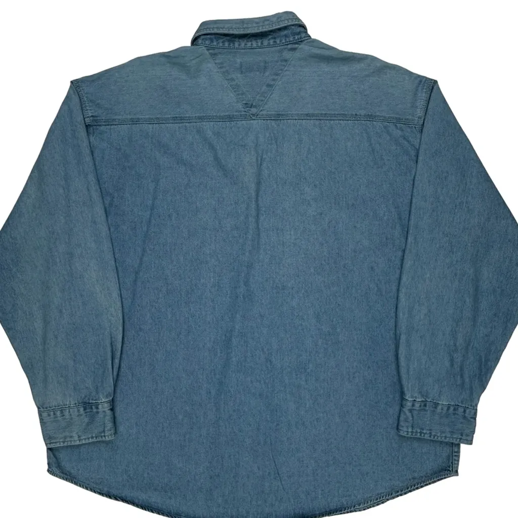 Dickies Denim Shirt - XL Blue Cotton - Image 8