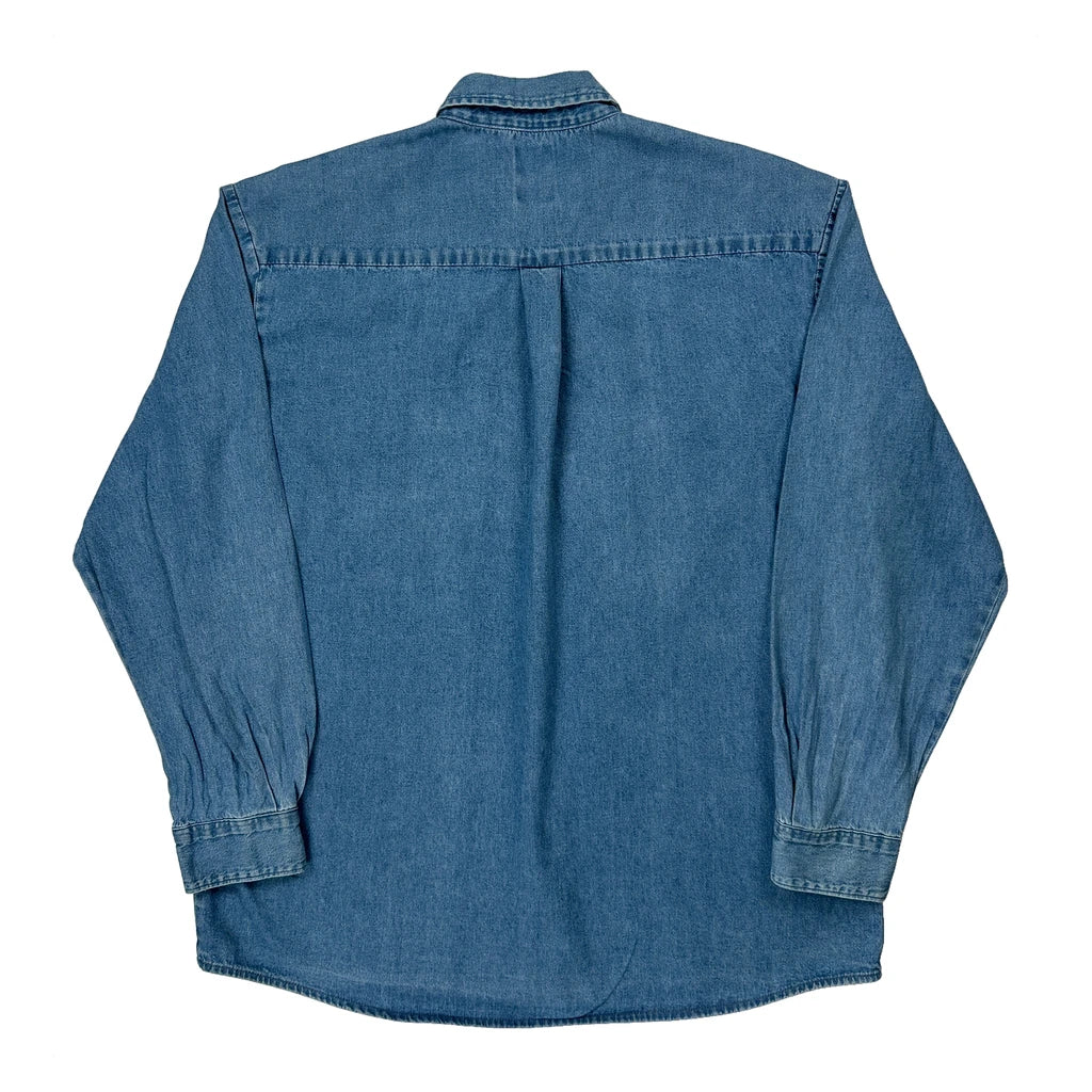 Dickies Denim Shirt - XL Blue Cotton - Image 2