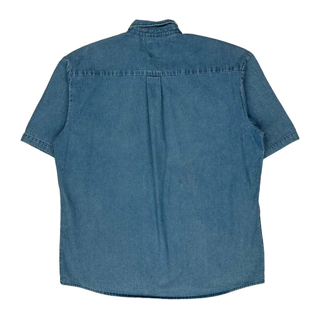 Dickies Denim Shirt - 2XL Blue Cotton - Image 2