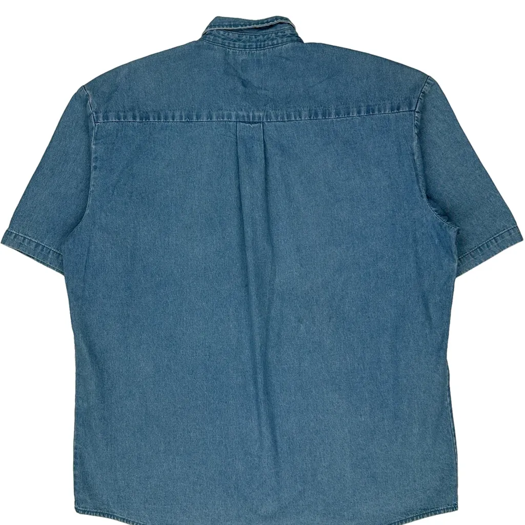 Dickies Denim Shirt - 2XL Blue Cotton - Image 6