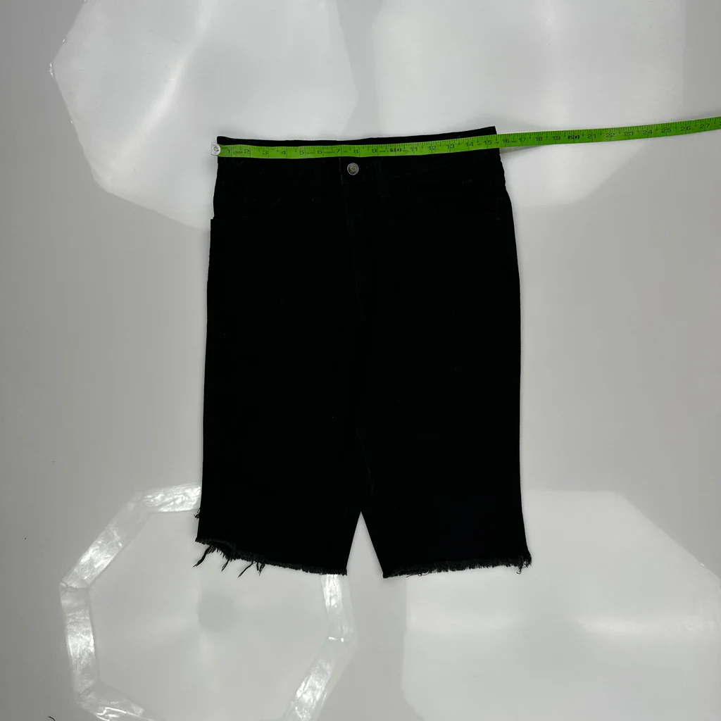 Dickies Denim Shorts - 31W 12L Black Cotton Blend - Image 3