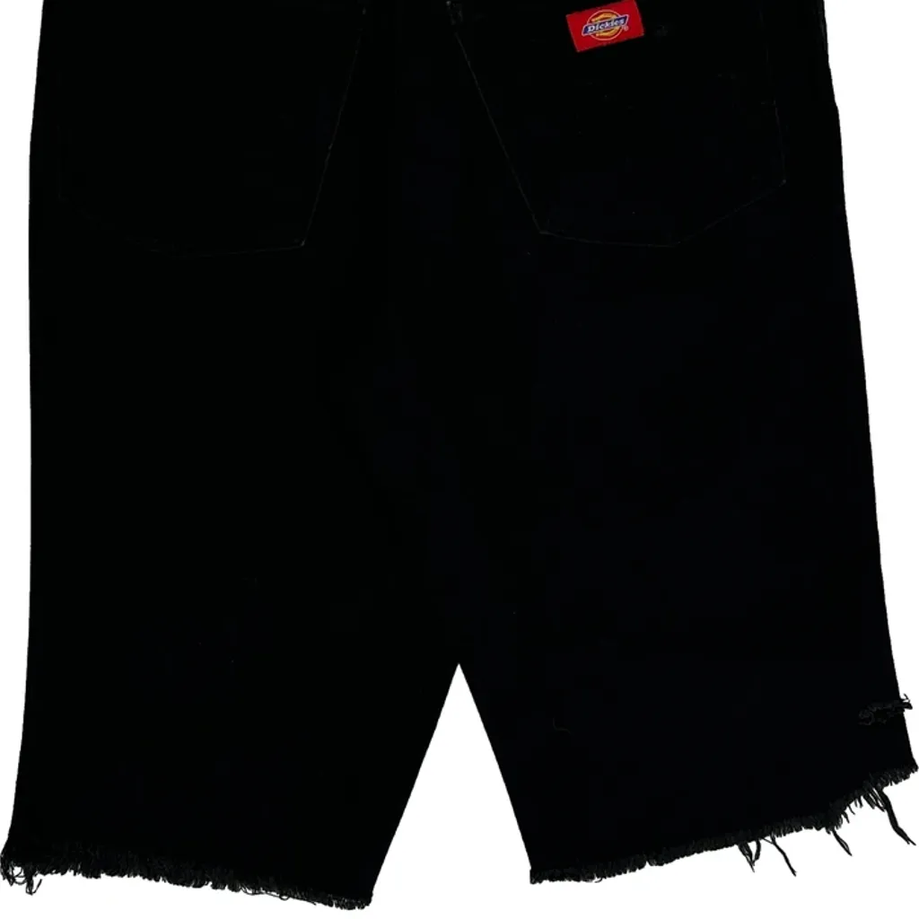 Dickies Denim Shorts - 31W 12L Black Cotton Blend - Image 8