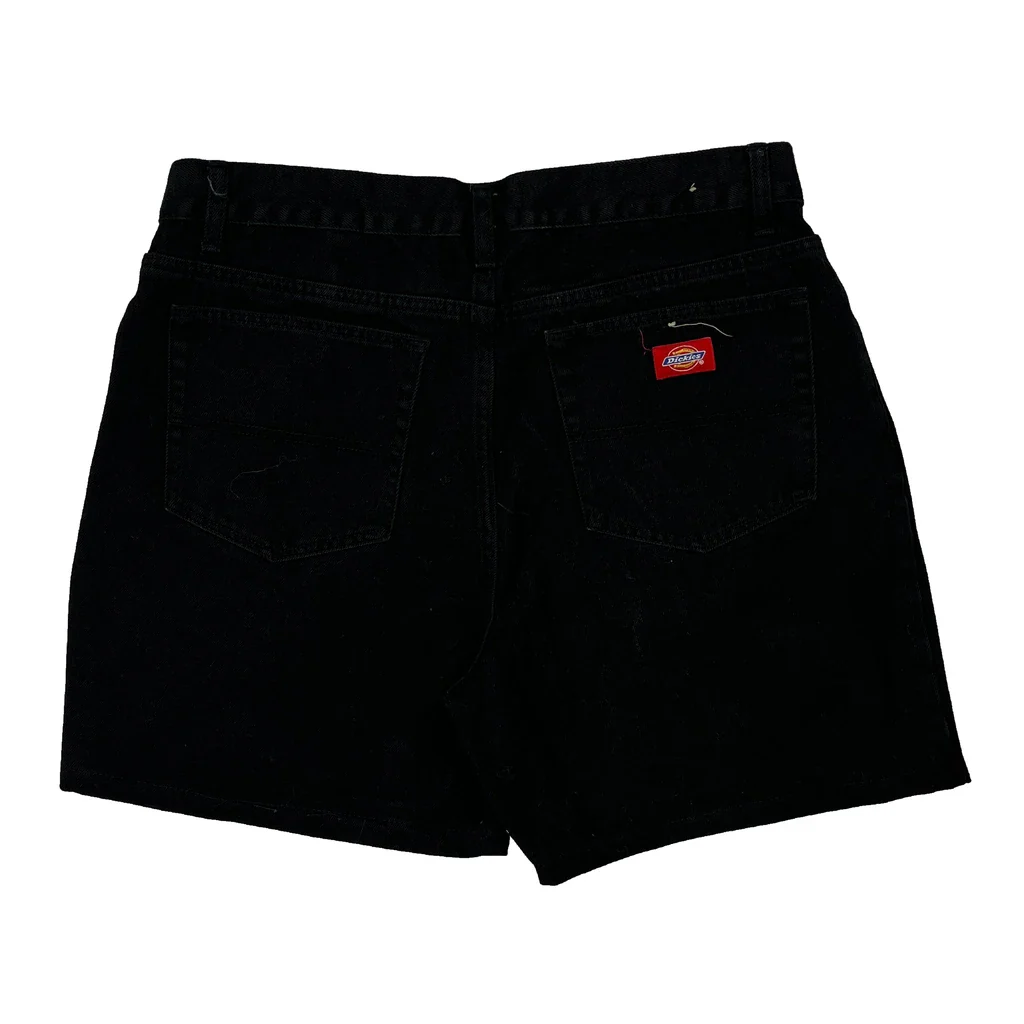 Dickies Denim Shorts - 32W 5L Black Denim