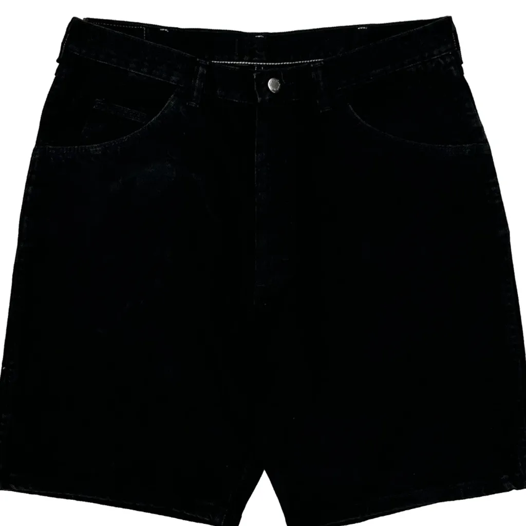 Dickies Denim Shorts - 32W 8L Black Cotton - Image 10