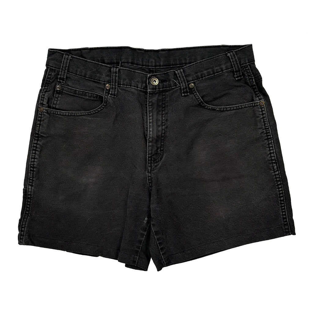 Dickies Denim Shorts - 32W 8L Black Cotton - Image 2